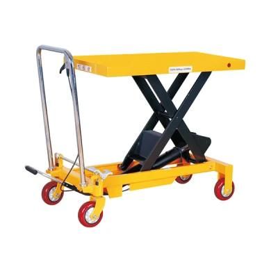 Mobile Manual Hydraulic Lift Table 800kg
