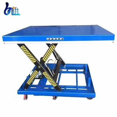 Electric Hand Small Hydraulic Warehouse Lift Platform Tables for Materials