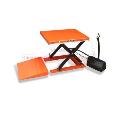 Super Low Electric Lift Platform Hydraulic Scissor Lift Table for Sale