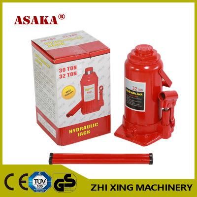 High Quality Red Color 32t Asaka Bottle Jack for Construction