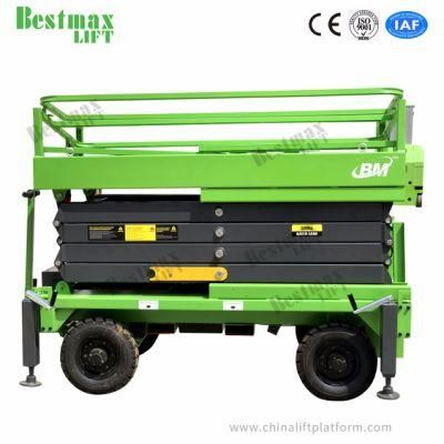 7.5m Platform Height 500kg Load Capacity Mobile Elevator Lift