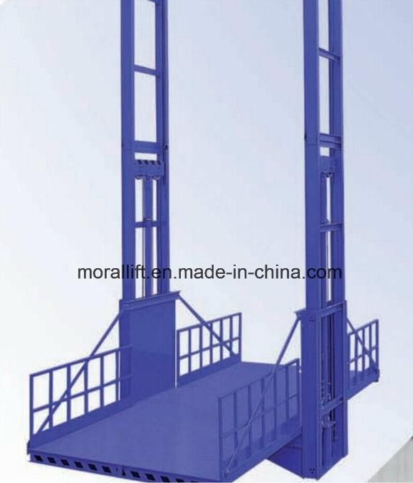 Hydraulic Guide Rail Car Elevator Lift with CE