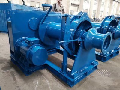 Marine Electric or Hydraulic Single Drum or Multi Drum Mooring Winches