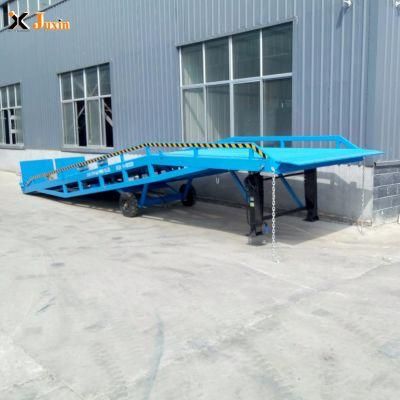 Shandong Forklift Mobile Loading Steel Yard Ramp 6ton -15ton for Sale