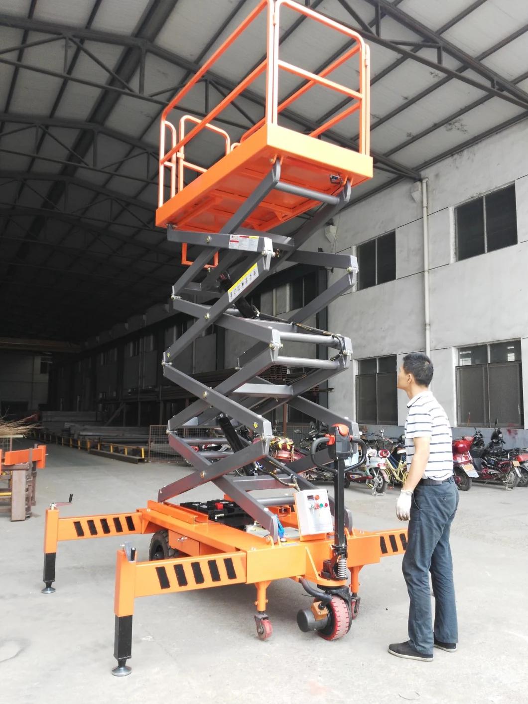 500kg 10m Full Electric Mobile Scissor Lift with CE