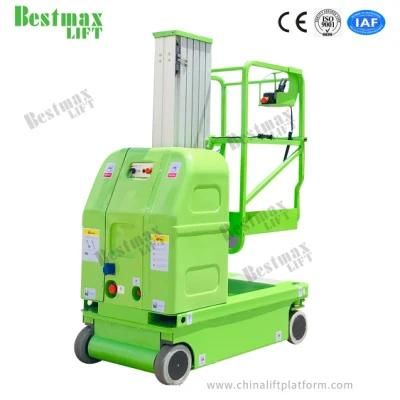 Mg600-1s Self Propelled Vertical Lift with Single Mast