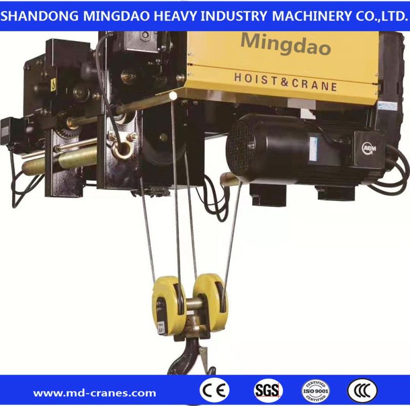 Mingdao Brand European Standard Steel Wire Rope Electric Hoist