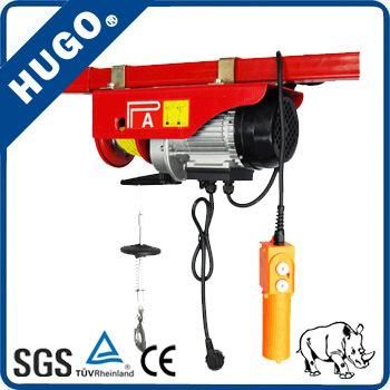 Remote Control PA 1000 Small Electric Wire Rope Hoist, Mini Electric Winch