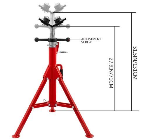 1107A Pipe Stand Fold-a-Jack 2-Ball Transfer Head