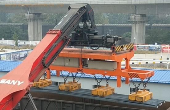 China Reach Stacker Electromagnet for Train