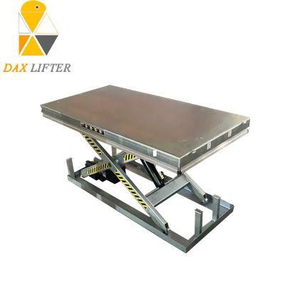 CE ISO Qualified Electric Motorized Scissor Lifting Platform Lift Table