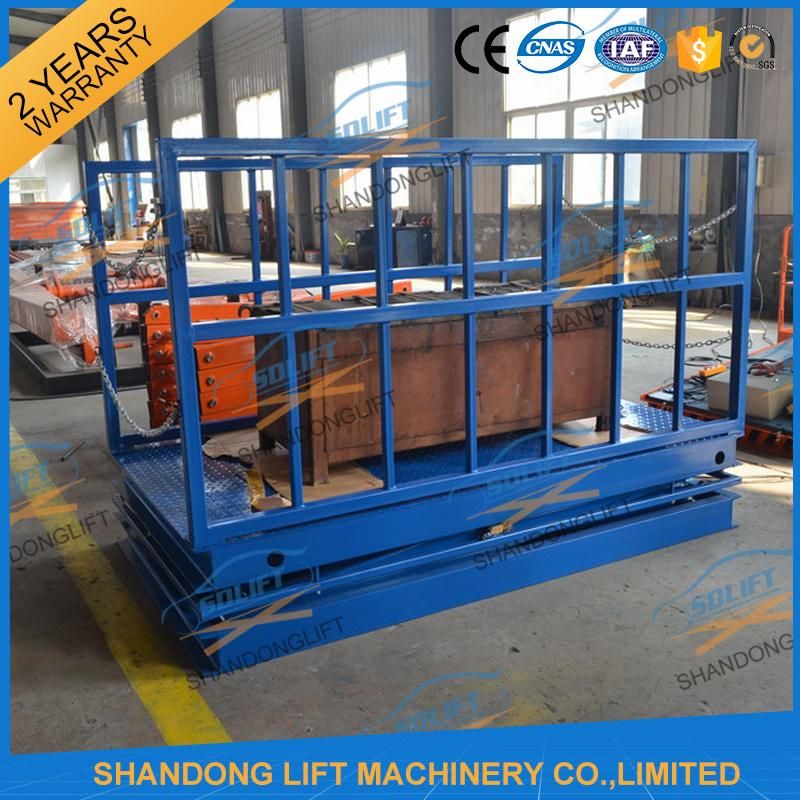 Hydraulic Vertical Manual Scissor Pallet Lift