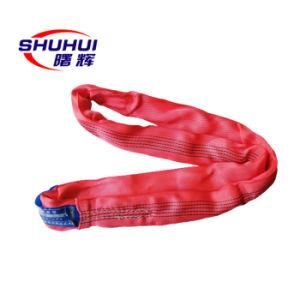 Polyester Webbing Lifting Cargo Net Crane Sling