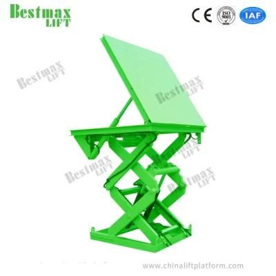 2000kg Loading Capacity Hydraulic Lifting Platform Stationary Scissor Lift