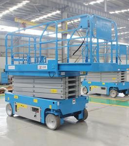 Self-Propelled Portable Electric Scissor Lift Table