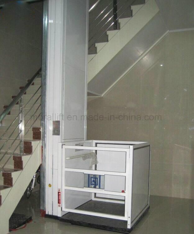 Residential use hydraulic wheelchair lift