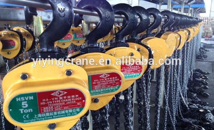 Manual Series Building Chain Block Hoist with G80 Chains