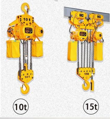 Dele 3ton Wireless Remote Control Electric Chain Hoist