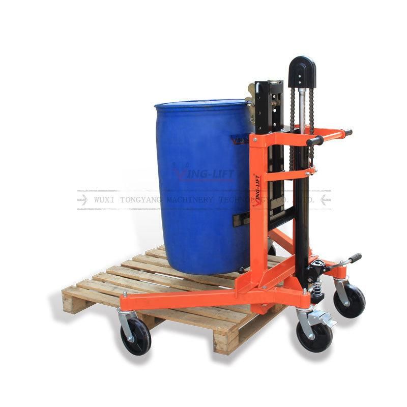 Eagle-Grip Structure Hydraulic Drum Stacker of Drum Handling Equipment Manufacture From China