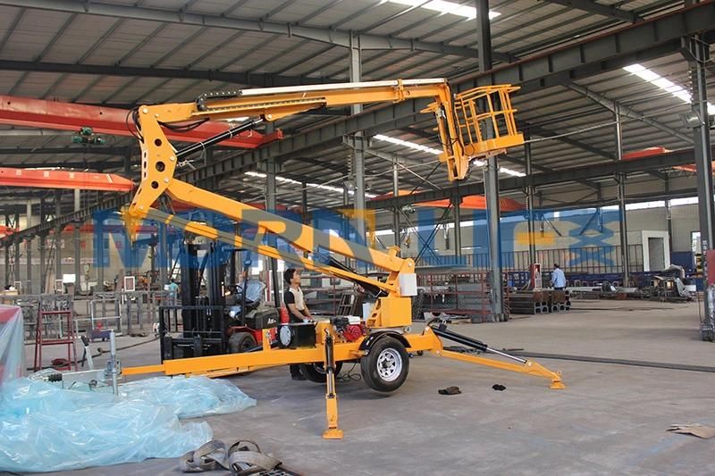 16m Trailer Pinup Truck Mobile Towable Boom Lift