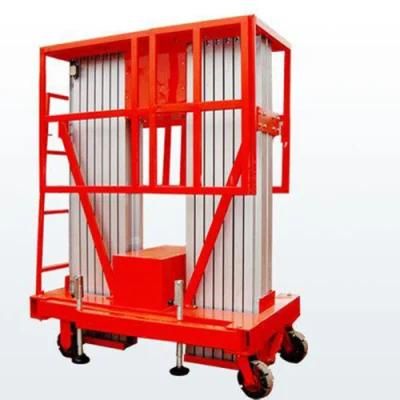 Double Mast Aluminum Aerial Working Platform
