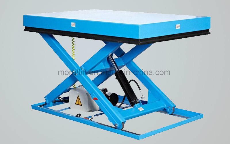 Stationary scissor dock lift with CE