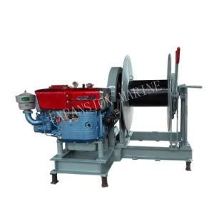 12t Diesel Mooring Winch with ABS, CCS, BV Certificate