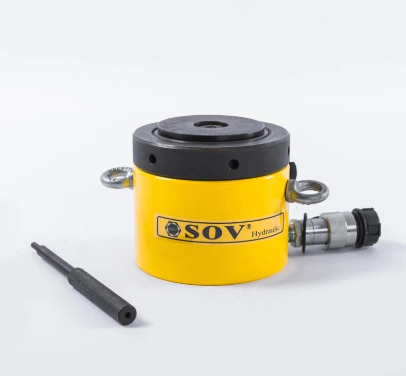 Sov Pancake Lock Nut Hydraulic RAM Cylinder 100t