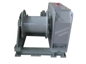 Marine Mooring Winches with Single Drum for Export