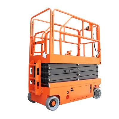 360 Degree Free Rotation Self Propelled Hydraulic Scissor Lift