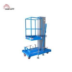 Cheap Price Portable Single Mast Aluminum Lift Table Hydraulic Window Cleaning Lift
