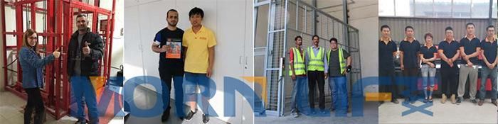 6000kg Vertical Hydraulic Cargo Lift Hydraulic Goods Lift for Warehouse Warehouse Hydraulic Freight Lifter