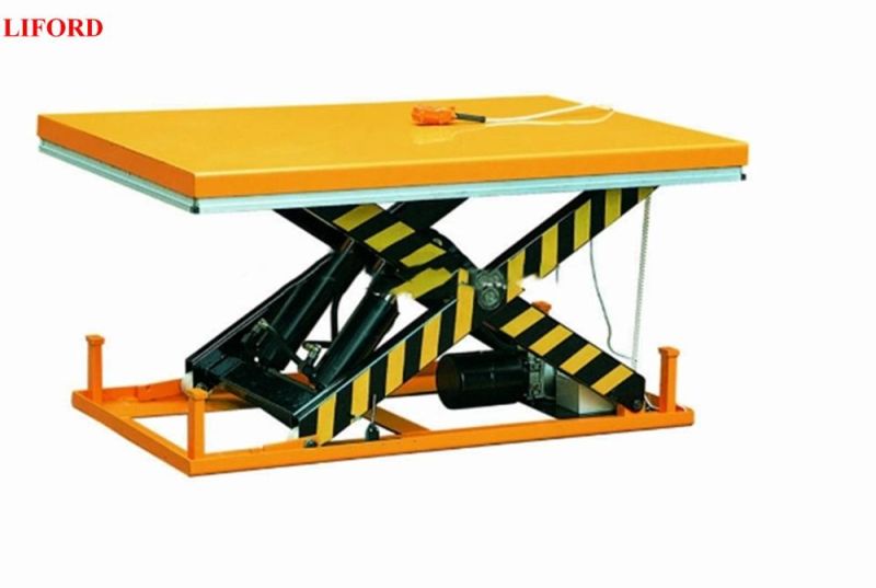 Electric Hydraulic Scissors Table Lifter with 1000-4000kg Lifting Capacity