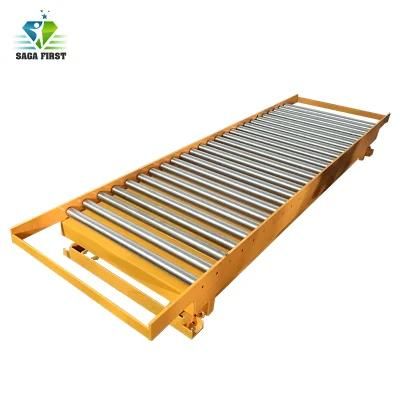 Electric Hydraulic Scissor Lift Table with Roller Top