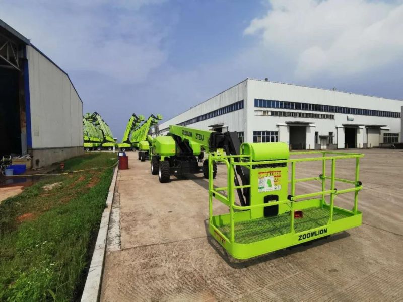 Zoomlion Telescopic Boom Scissor Lift New 22m Aerial Work Platform Zt20j for Sale