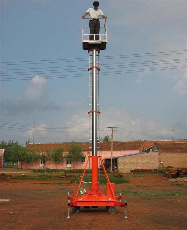 Hydraulic Aluminum Personnel Platform Lift