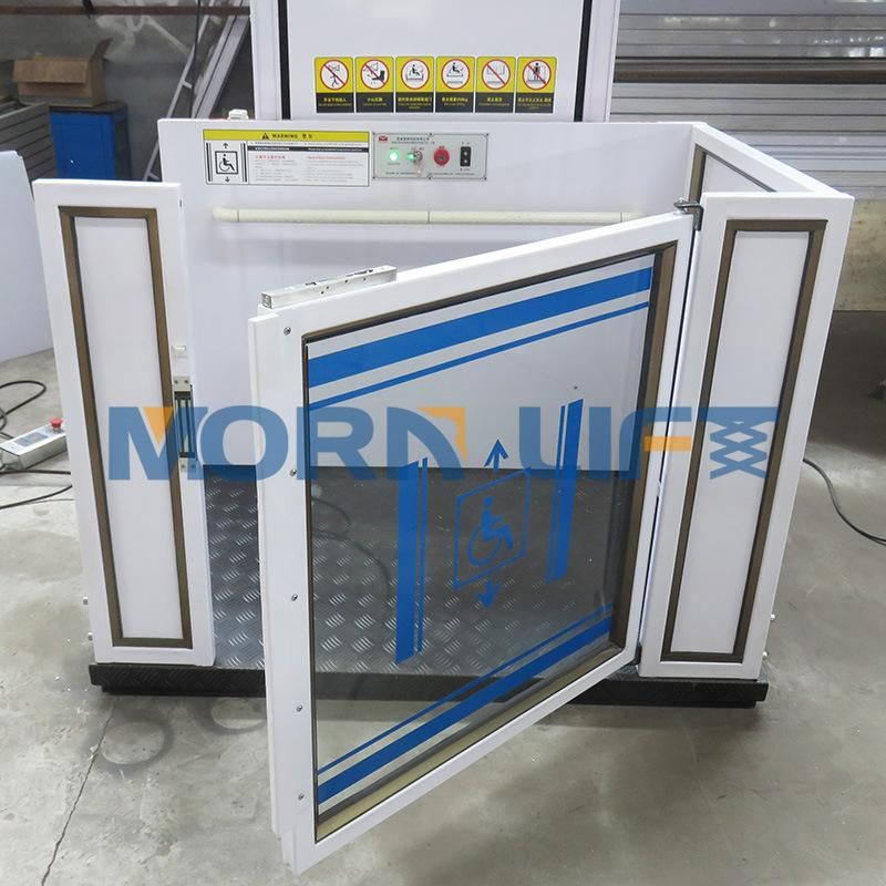 2m Outside Vertical Wheelchair Lift for Disabled