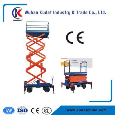 14m Electric Scissor Lift with 500kg Lifting Capacity