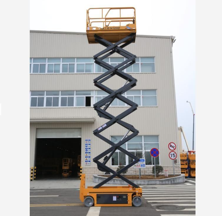 2 People Warehouse Lifter 16m Hydrostatic Scissor Lifts Xg1612HD