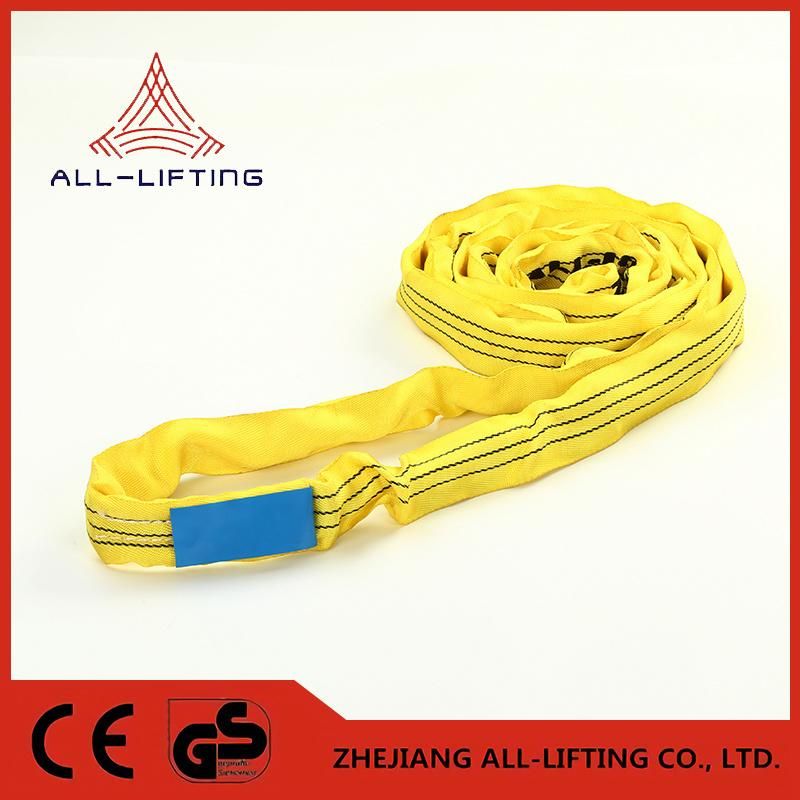 3t Crane Lifting Belt Polyester Round Sling