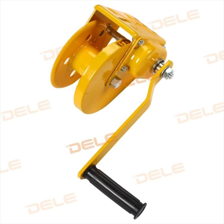 1200lbs*10m Wire Rope Hand Brake Winch Cable Pulling Winches