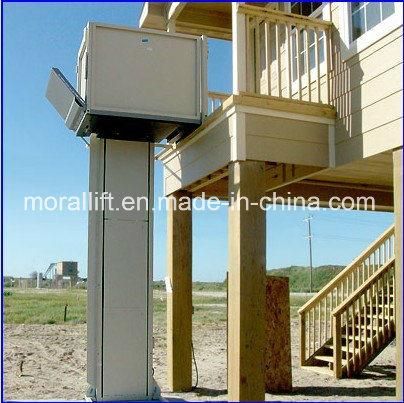 Factory supplier hydraulic vertical old man wheelchair lift with CE