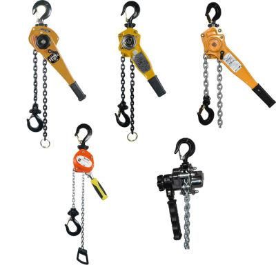 Manual Lever Chain Hoist Crane Hand Lifting Lever Block with Hook 0.25-9t CE Certified (HSH-Series)