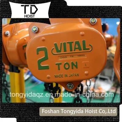 Manual 2ton 3meters Vital Chain Hoist Chain Block Top Quality G80 Load Chain