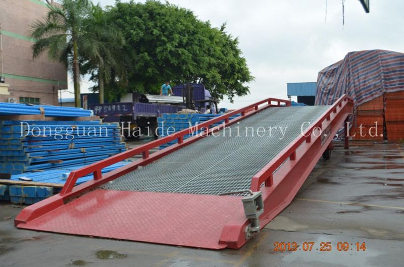 Europe-Style 10t/15t/20t Mobile Dock Loading/Unloading Ramp with CE Certificate