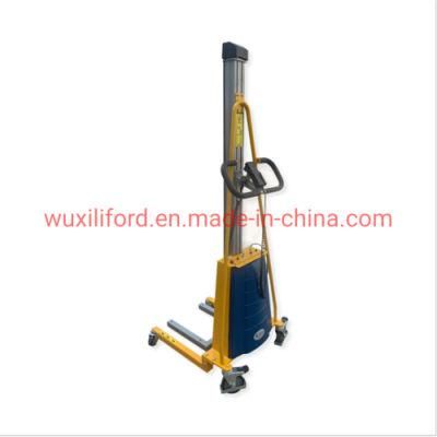 E100 E150 Semi Electric Stacker Work Positioner Light Electric Stacker