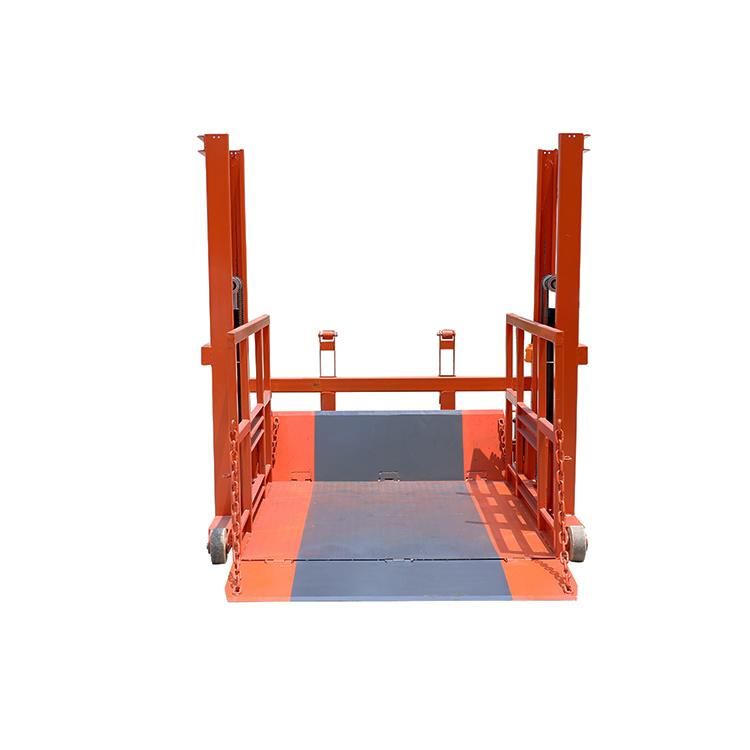 Niuli1500kgs 1.5ton Capacity Mobile Hydraulic Dock Leveller