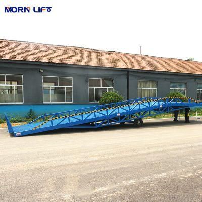 ISO 9001 Approved Morn CE, Hydraulic Container Mobile Loading Dock Ramp