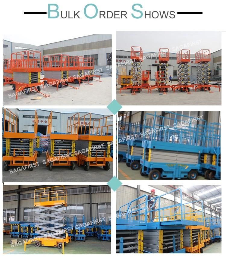 Electric Scissor Aerial Lift Platform Portable Hydraulic Table Lift Price