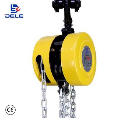 Dele Mode Chain Hoist Sk 2t Vertical Hoist Chain Block Manual Grade 80 for Material Handing